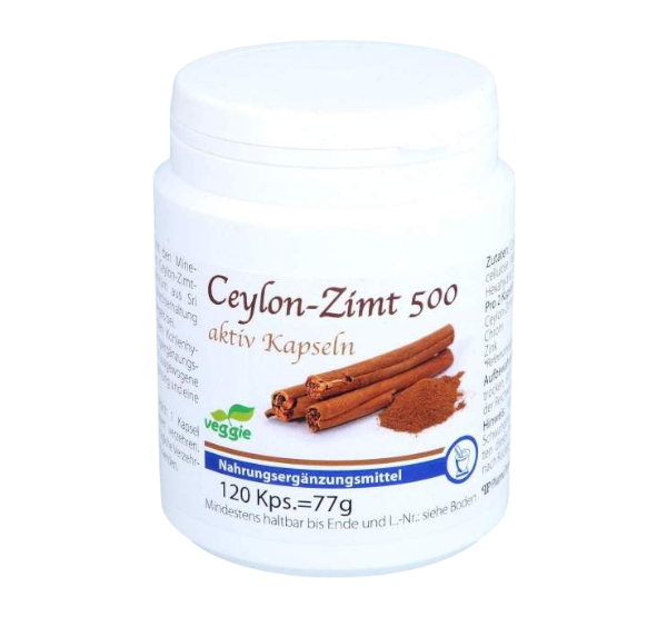 Ceylon-Zimt Kapseln Ceylon-Zimt Kapseln