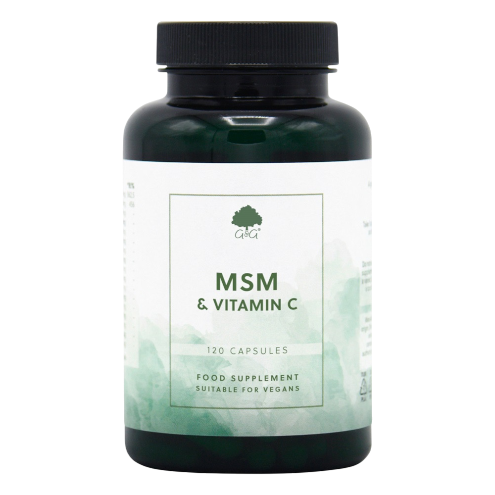 MSM 500mg  & Vitamin C 100mg