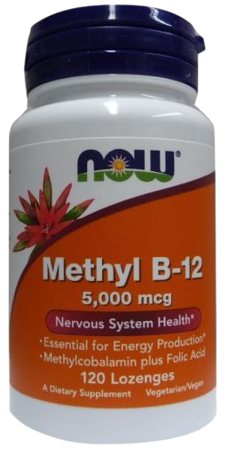 B12 5.000 Methylcobalamin - NOW FOODS B12 5.000 Methylcobalamin - NOW FOODS