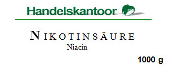 nikko Nikotinsäure (Niacin) Pulver