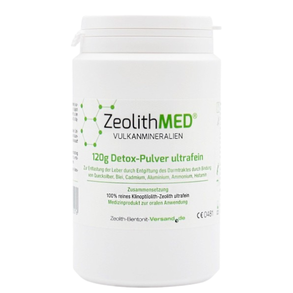 Zeolith Detox-Pulver ULTRAFEIN Zeolith Detox-Pulver ULTRAFEIN