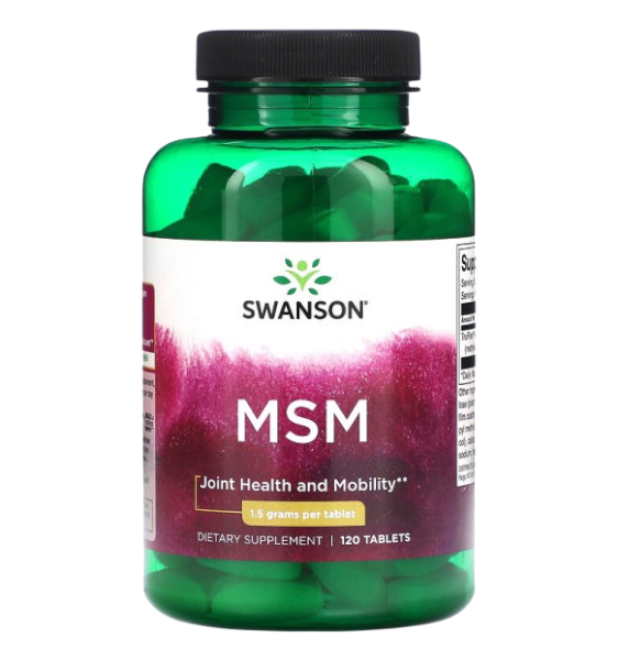 MSM 1500mg 120 Tab. MSM 1500mg 120 Tab.