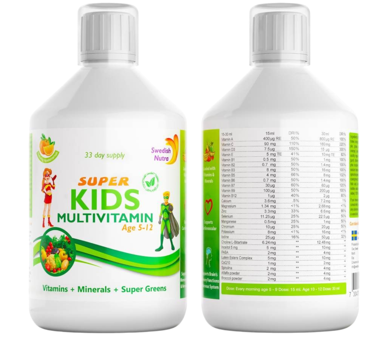 Super Kids Multivitamin, flüssig Super Kids Multivitamin, flüssig