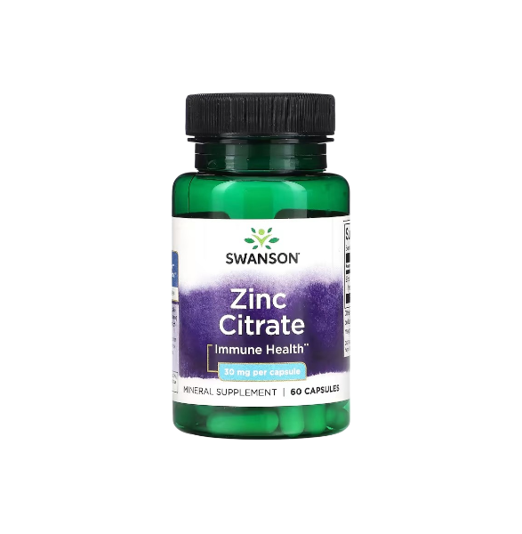 Zink Citrate 30 mg Swanson