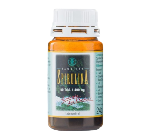 Hawaiian Spirulina, 60 Tabletten a 400mg Hawaiian Spirulina, 60 Tabletten a 400mg