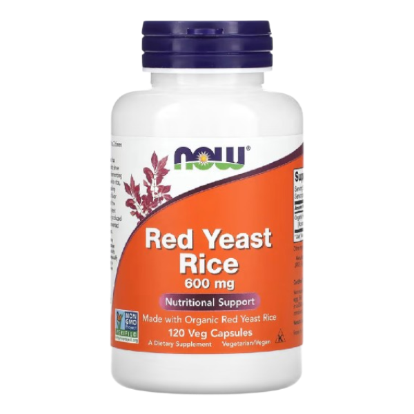 Organische Rotreishefe Red Yeast Rice 600mg Kaps.