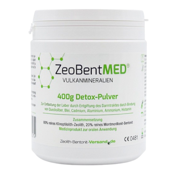 ZeoBent MED® Detox-Pulver ZeoBent MED® Detox-Pulver