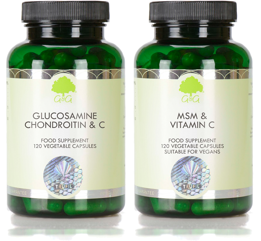 glucosamine-chondroitin-c-msm 3x Glucosamin, Chondroitin & Vitamin C + 1x MSM