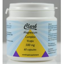 Magnesium-Complex-Clark-60-capsules Magnesium Complex 300mg 60 Kapseln