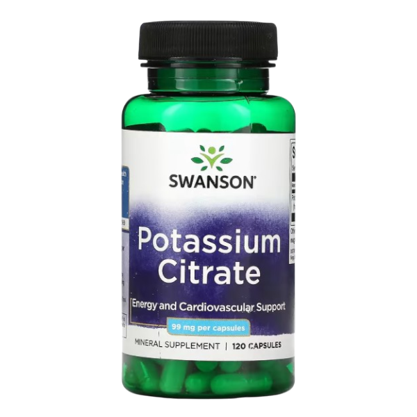 Potassium Citrate, 99 mg, 120 Kapseln Potassium Citrate, 99 mg, 120 Kapseln
