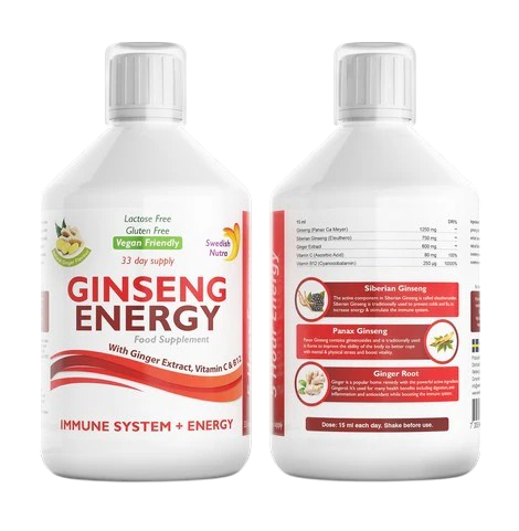 Ginseng Energy Swedish Nutra