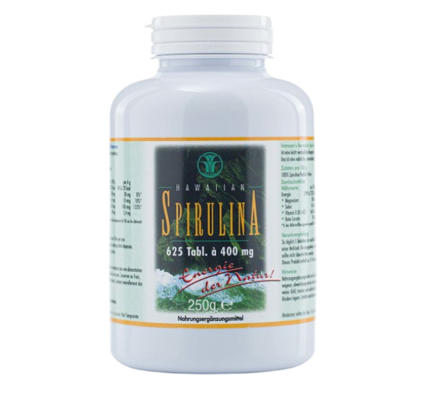 Hawaiian Spirulina 625 Tabl. à 400 mg Hawaiian Spirulina 625 Tabl. à 400 mg