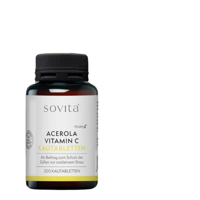 acerola-Photoroom Vitamin C Acerola Kautabletten 140 mg