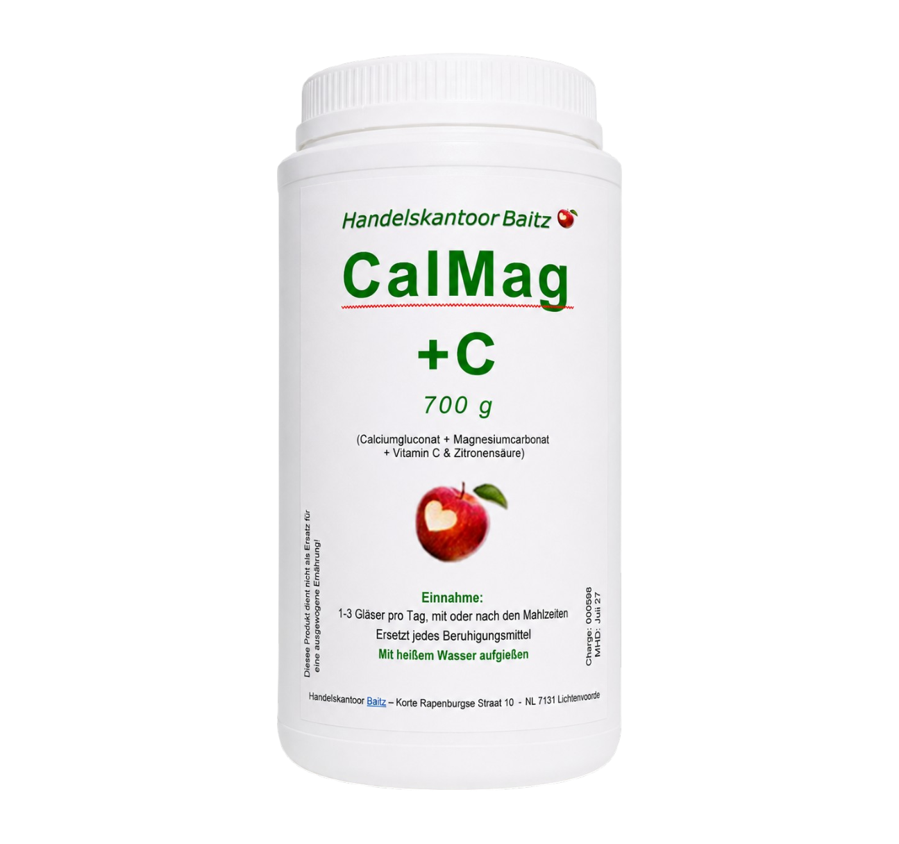CalMag + Vitamin C, tassenfertig