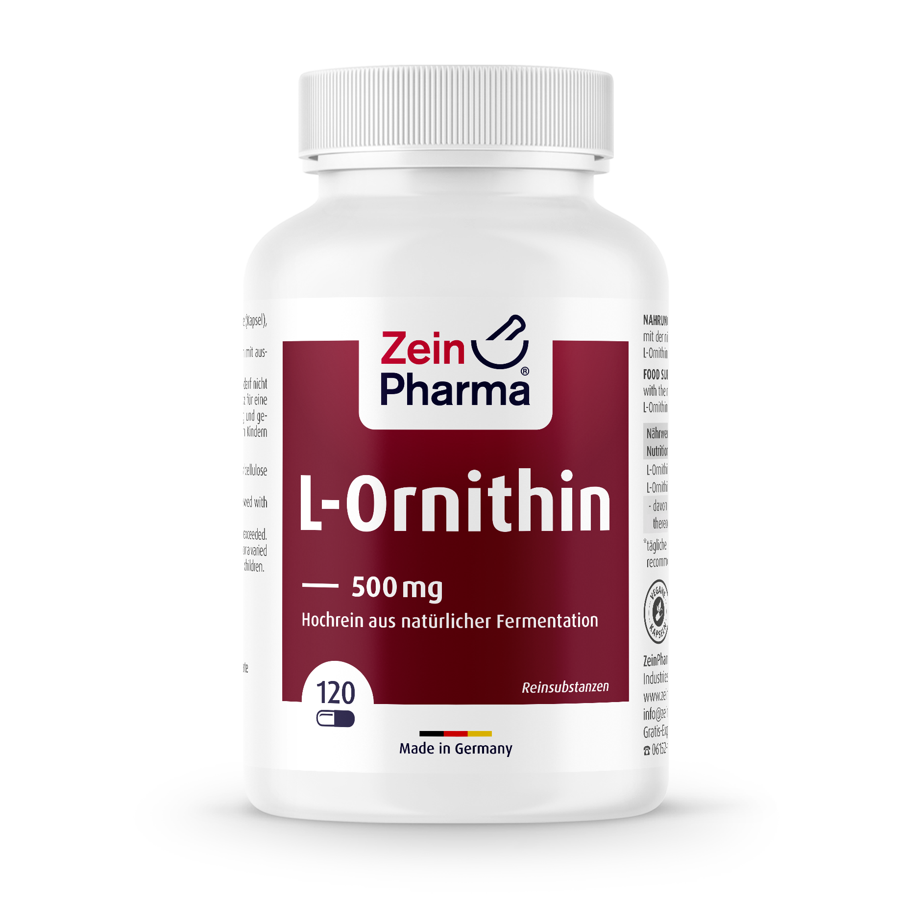 L-Ornithin 500 mg