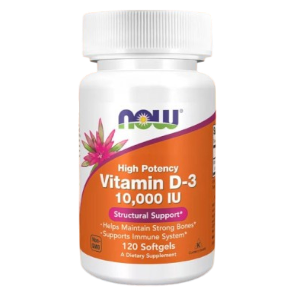 Vitamin D3 10000 I.E. ölig Softgels - NOW FOODS Vitamin D3 10000 I.E. ölig Softgels - NOW FOODS