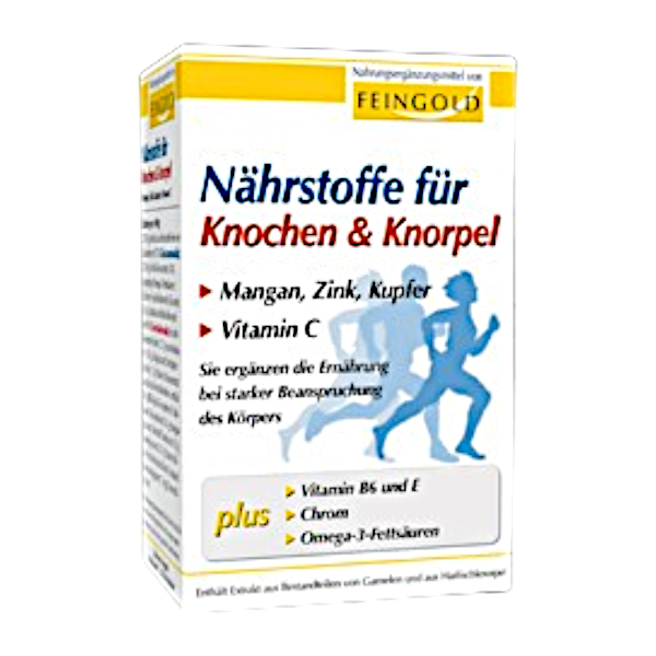 Nährstoffe für Knochen & Knorpel Nährstoffe für Knochen & Knorpel