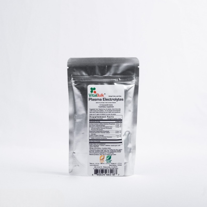 Plasma Electrolytes Vitalbulk Plasma Electrolytes Vitalbulk