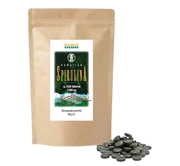 Hawaiian Spirulina 1250 Tabl. à 400 mg Hawaiian Spirulina 1250 Tabl. à 400 mg