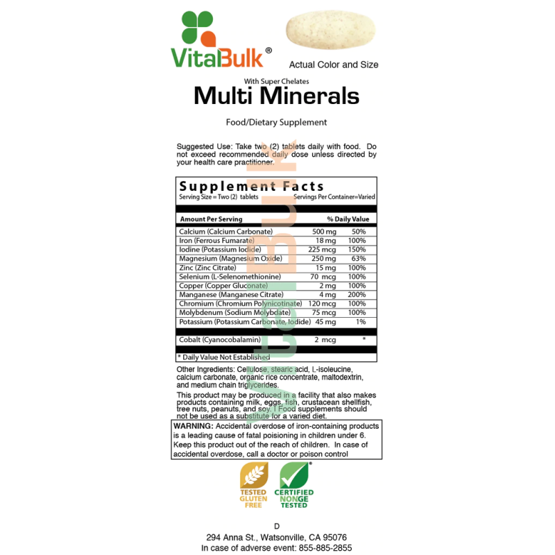 multiminerals-100-count-1 Multi Minerals Chelated Vitalbulk