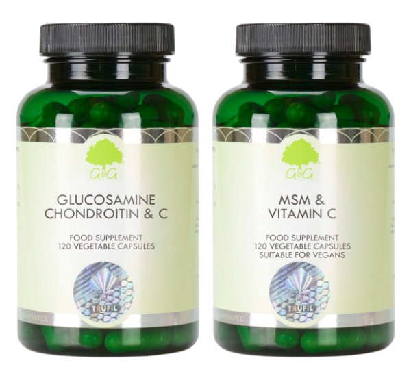 6x Glucosamin, Chondroitin & Vitamin C + 1x MSM 6x Glucosamin, Chondroitin & Vitamin C + 1x MSM