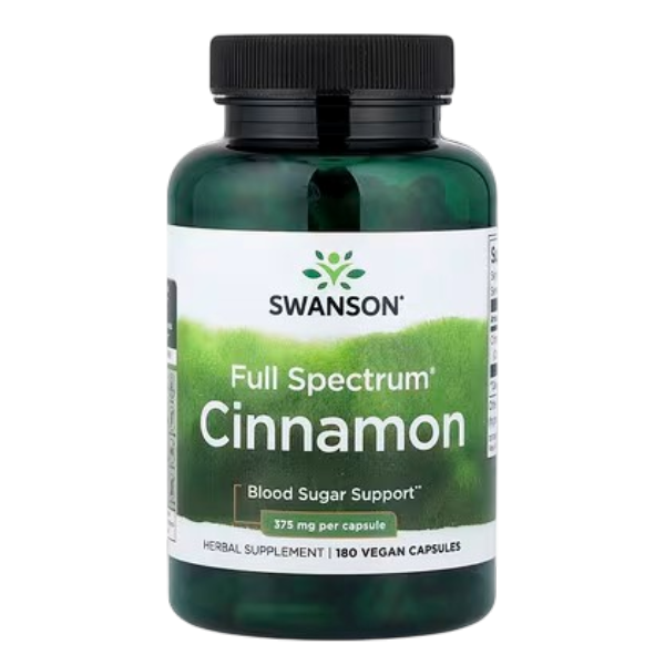 Full Spectrum® Cinnamon, Zimt, 375 mg pro Kapsel