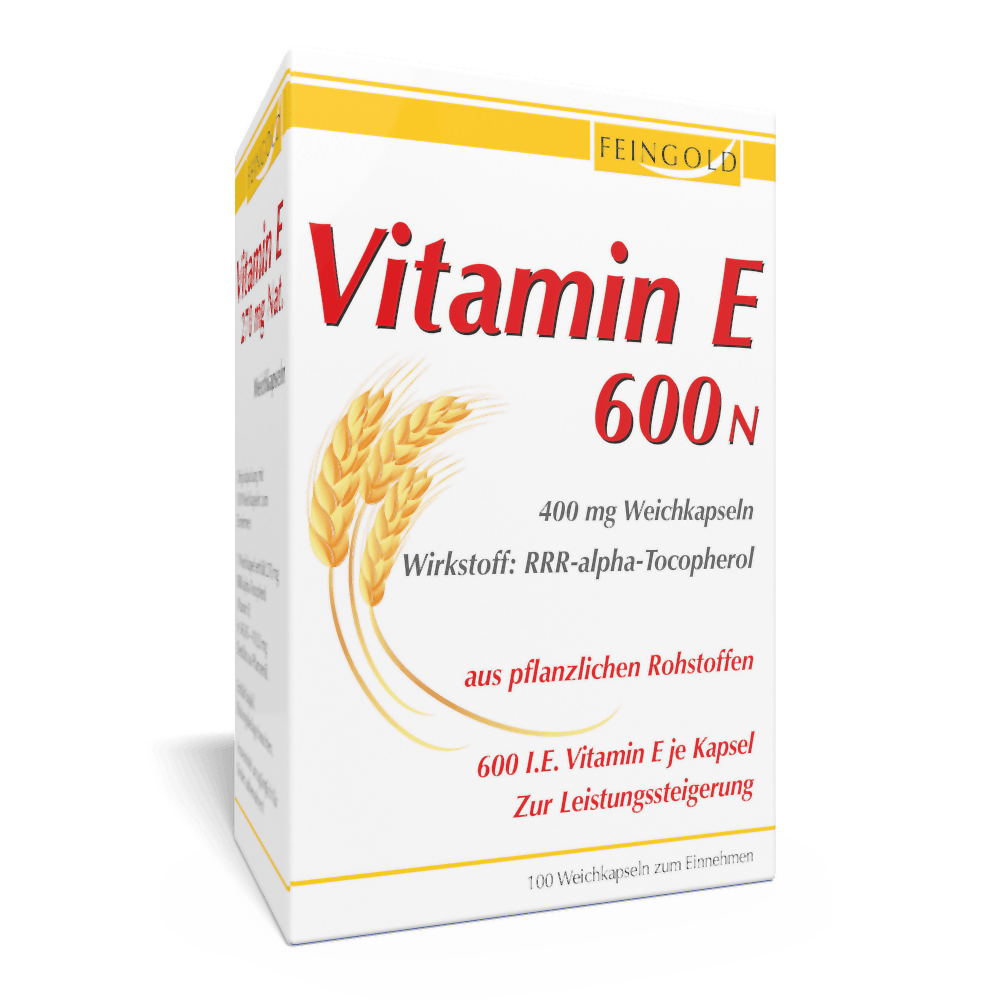 Vitamin E 600 IE natürlich Vitamin E 600 IE natürlich