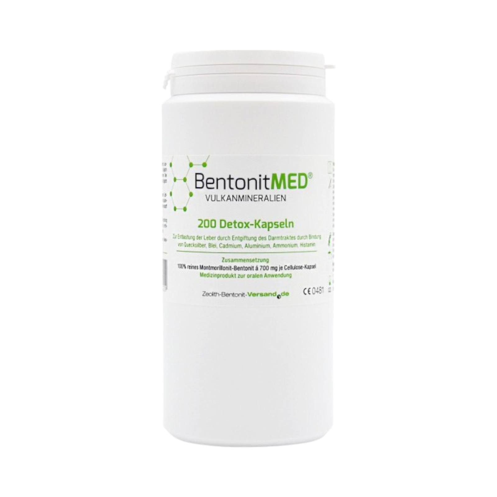 Zeolith MED® 200 Detox-Kapseln Zeolith MED® 200 Detox-Kapseln