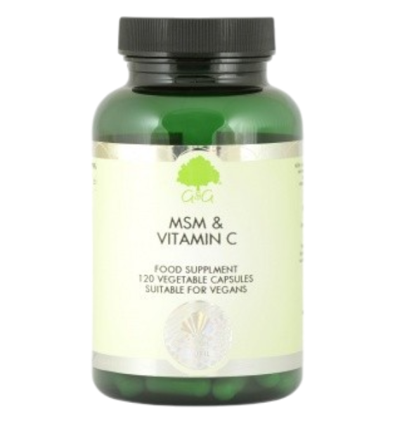 MSM 500mg  & Vitamin C 100mg