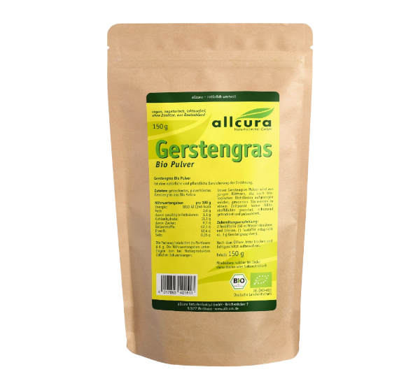 BIO Gerstengras Pulver 150 g BIO Gerstengras Pulver 150 g