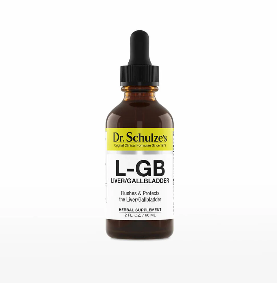 Dr. Schulze's L-GB Formula - Leber Galle Kräutertonikum zum säubern, entgiften und schützen