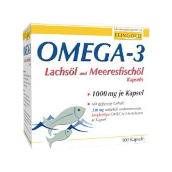 Omega 3 Lachsöl und Meeresfischöl 1000 mg Omega 3 Lachsöl und Meeresfischöl 1000 mg