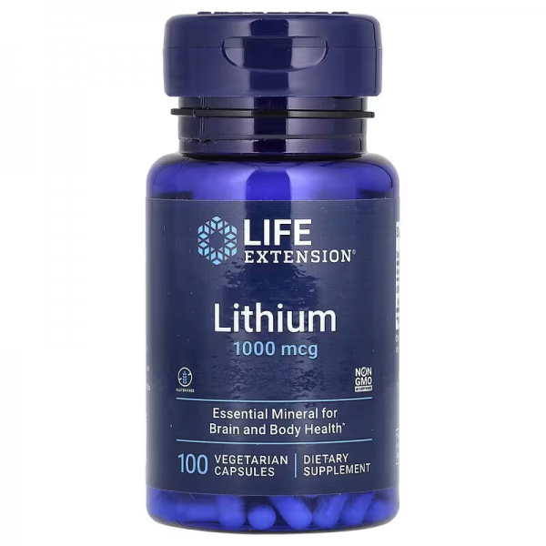 Lithium 1000mcg 100 Kapseln