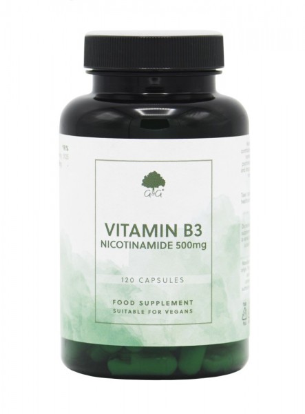 Vitamin B3 500 mg Nicotinamid