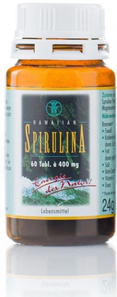 Hawaiian Spirulina, 60 Tabletten