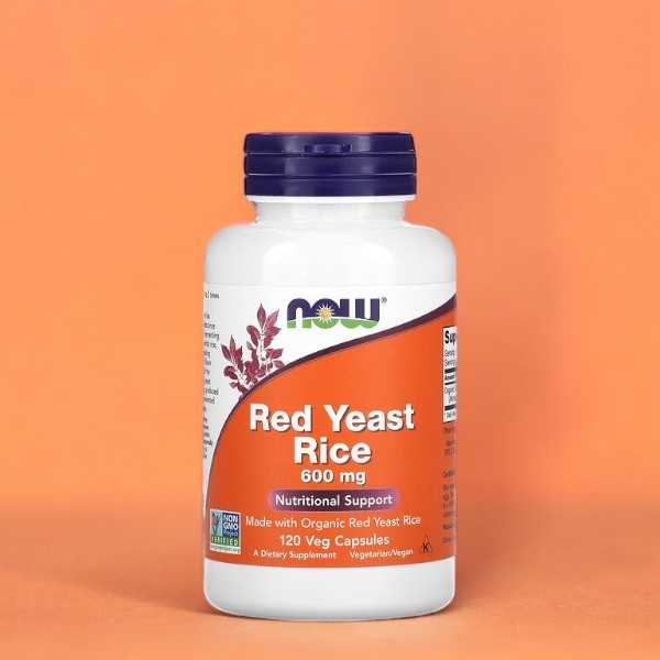 Red Yeast Rice 600mg NOW FOODS