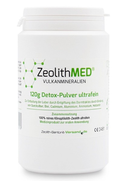 Zeolith Detox-Pulver ultrafein