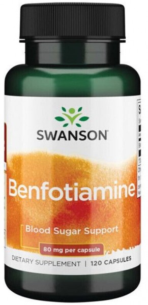 Vitamin B1 Benfotiamine 80 mg 120 Kapseln