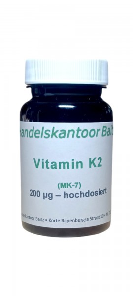 Vitamin K2 - MK7 200 mcg