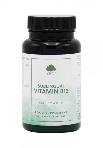 Vitamin B12 sublingual 1mg (Methylcobalamin)