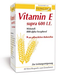 Vitamin E 600 IE natürlich