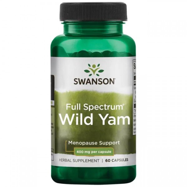 Full Spectrum Wild Yam 400 mg