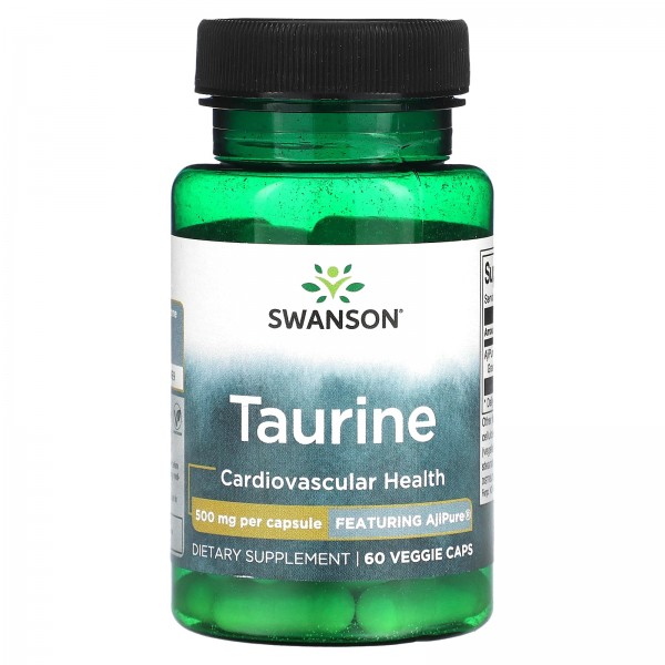 Taurin 500 mg pflanzliche Kapseln