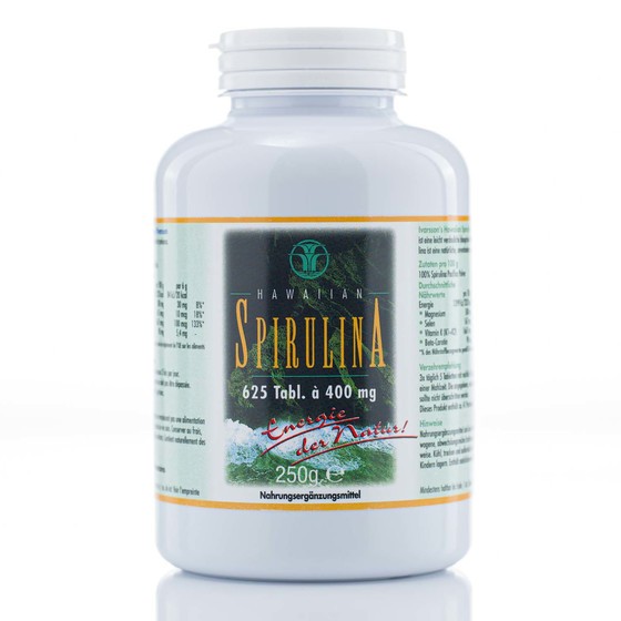 Hawaiian Spirulina 625 Tabl. à 400 mg