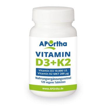 Vitamin D3 10000 IE + K2 200 mcg