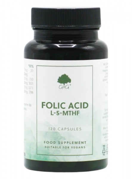 Folsäure 400 mcg (vergleichbar mit der Folsäure 950 mcg)