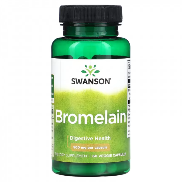 Bromelain, 500 mg, 60 Kapseln